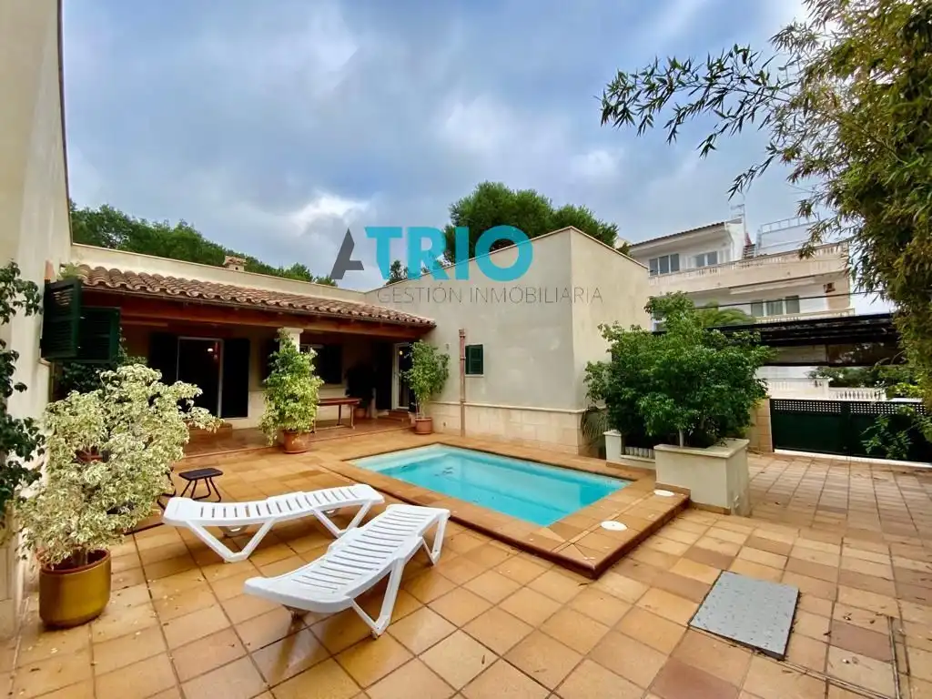 Exterior view of Houses for sale in Ses Salines  with Air Conditioner, Heating and Private garden