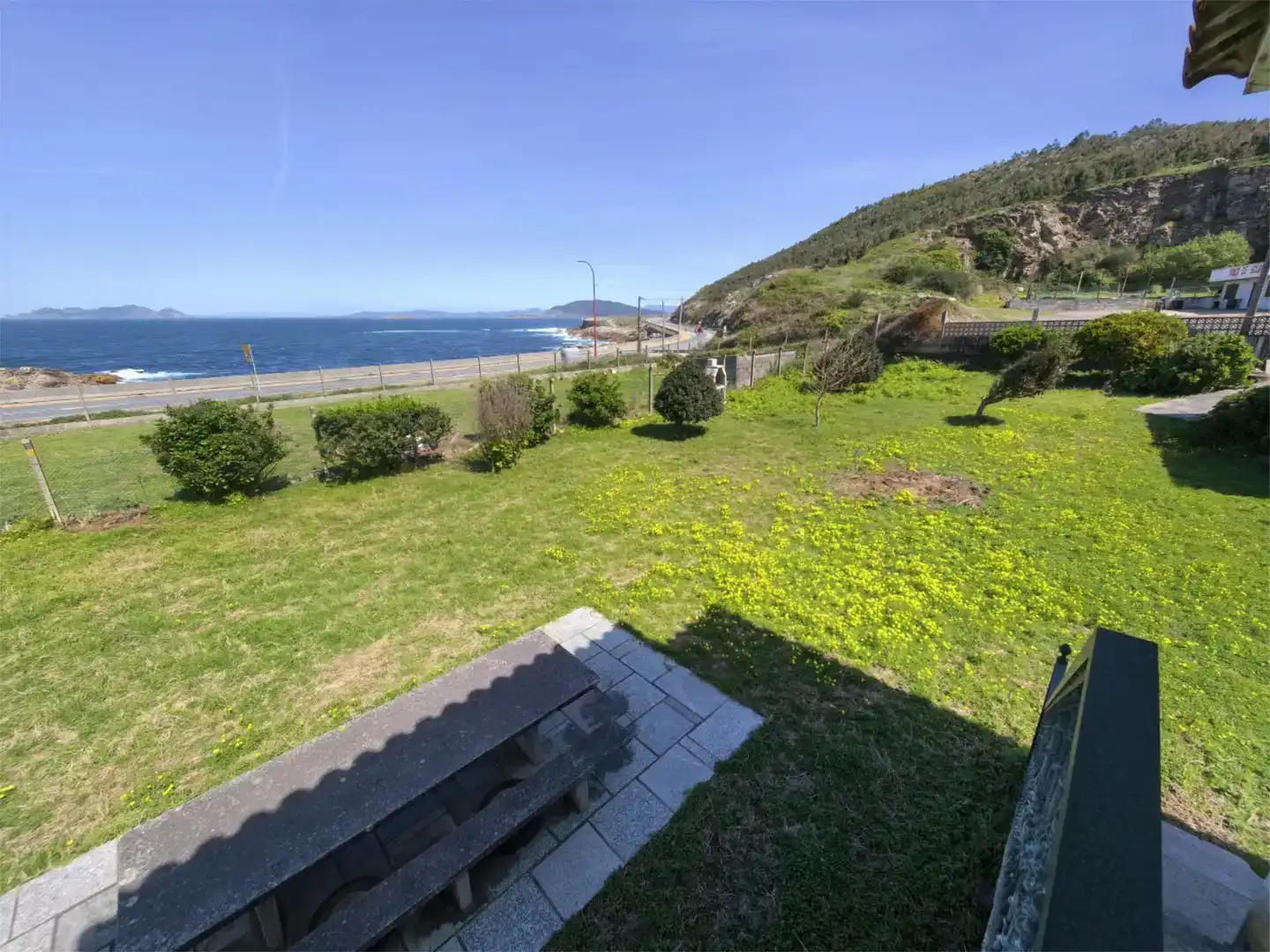 Terrassa de Casa o xalet en venda en Baiona, Pontevedra