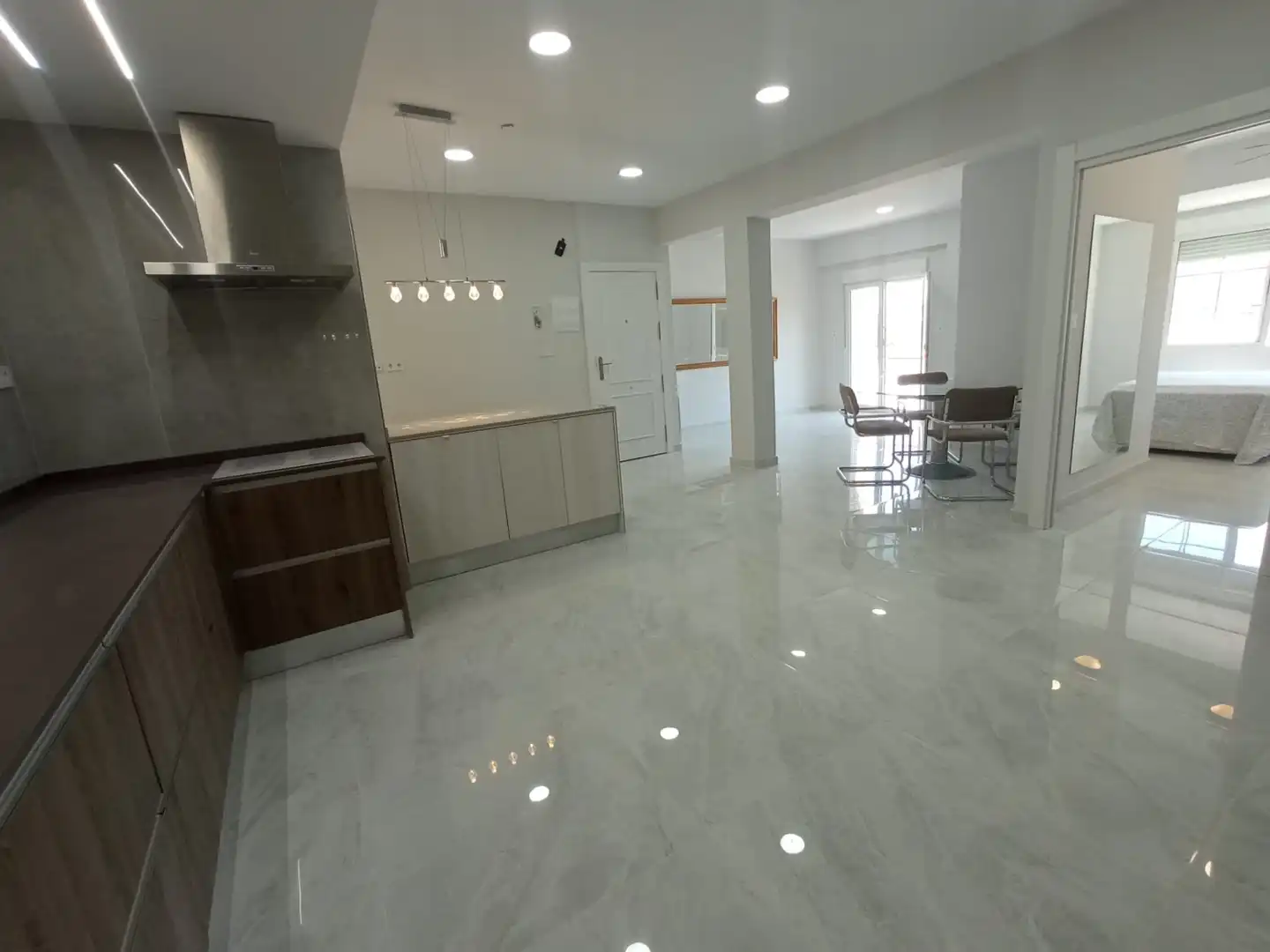 Kitchen of Flat for rent in Murcia  with Air Conditioner, Heating and Furnished