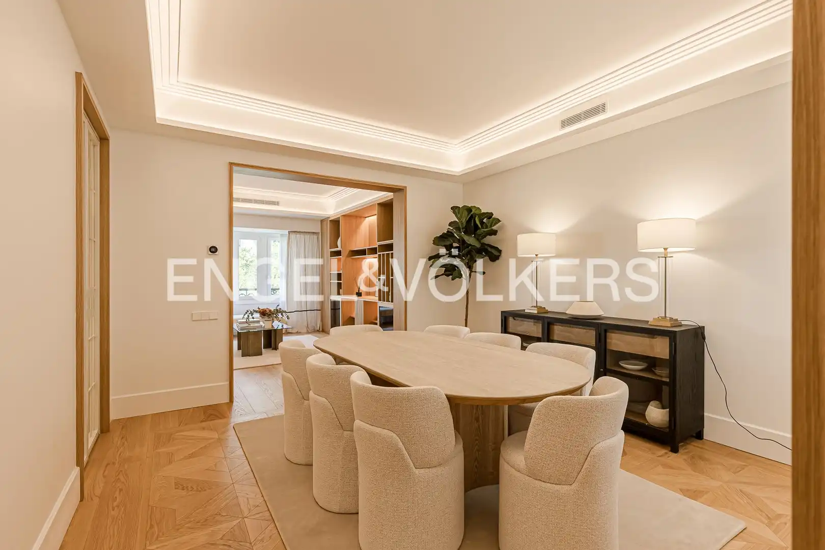 Esszimmer von Wohnung zum Verkauf in Madrid mit Klimaanlage, Heizung und Terrasse