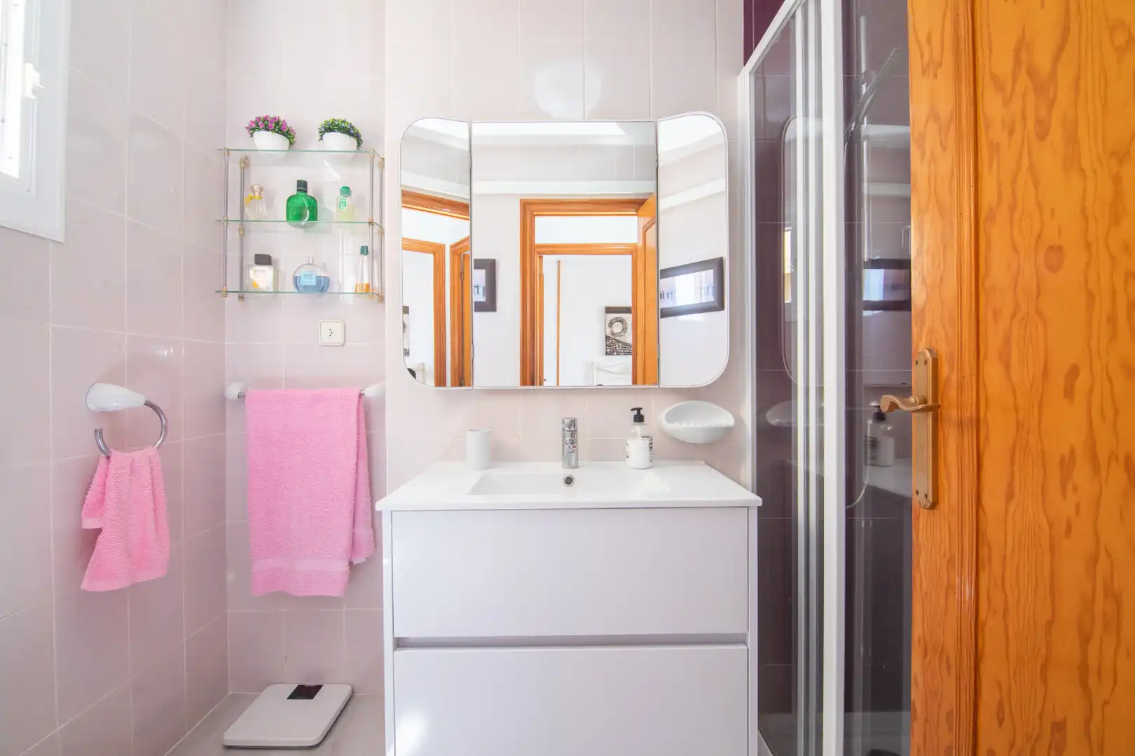 Baño de Casa adosada en venta en Santa Pola con Aire acondicionado, Terraza y Amueblado