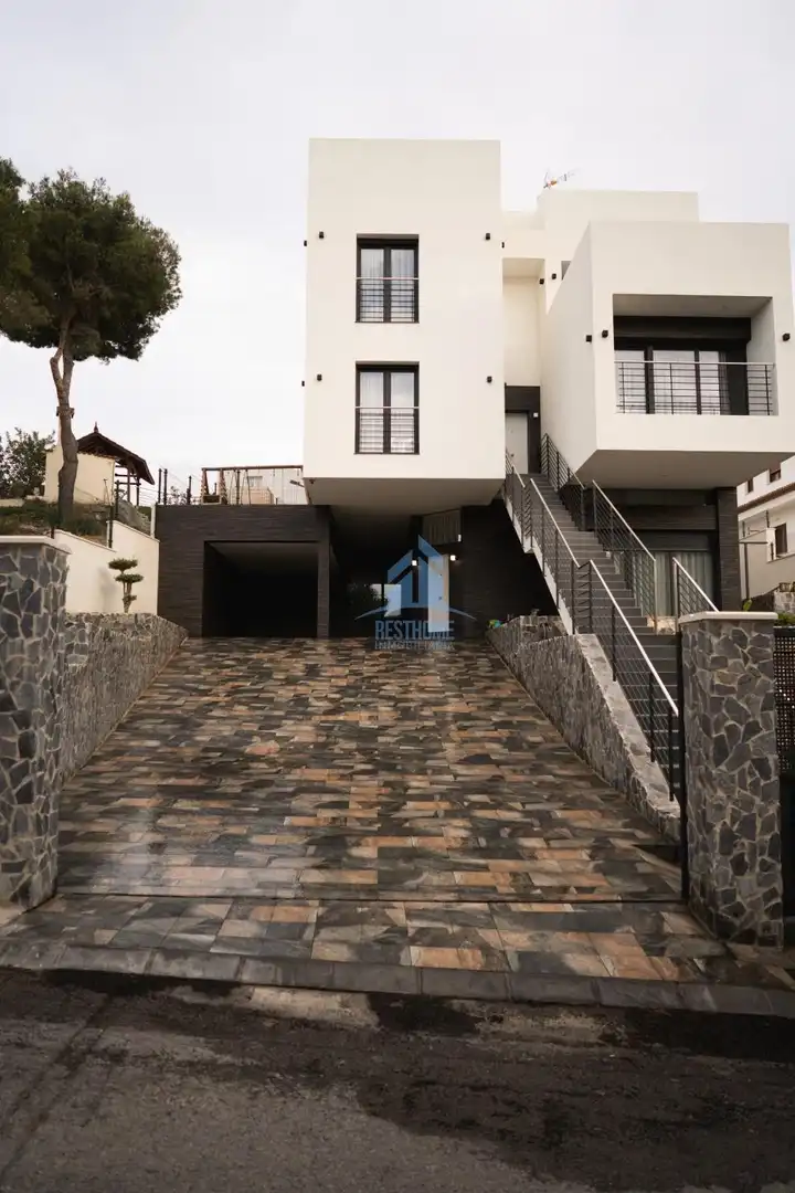 Vista exterior de Casa o xalet en venda en Oropesa del Mar / Orpesa amb Aire condicionat, Terrassa i Traster