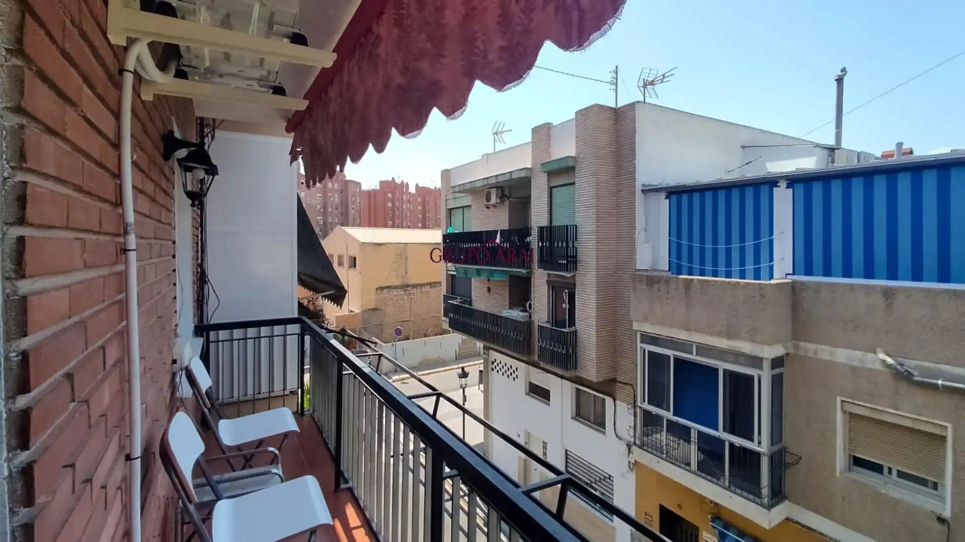 Balcony of Flat for sale in Alicante / Alacant  with Air Conditioner and Balcony