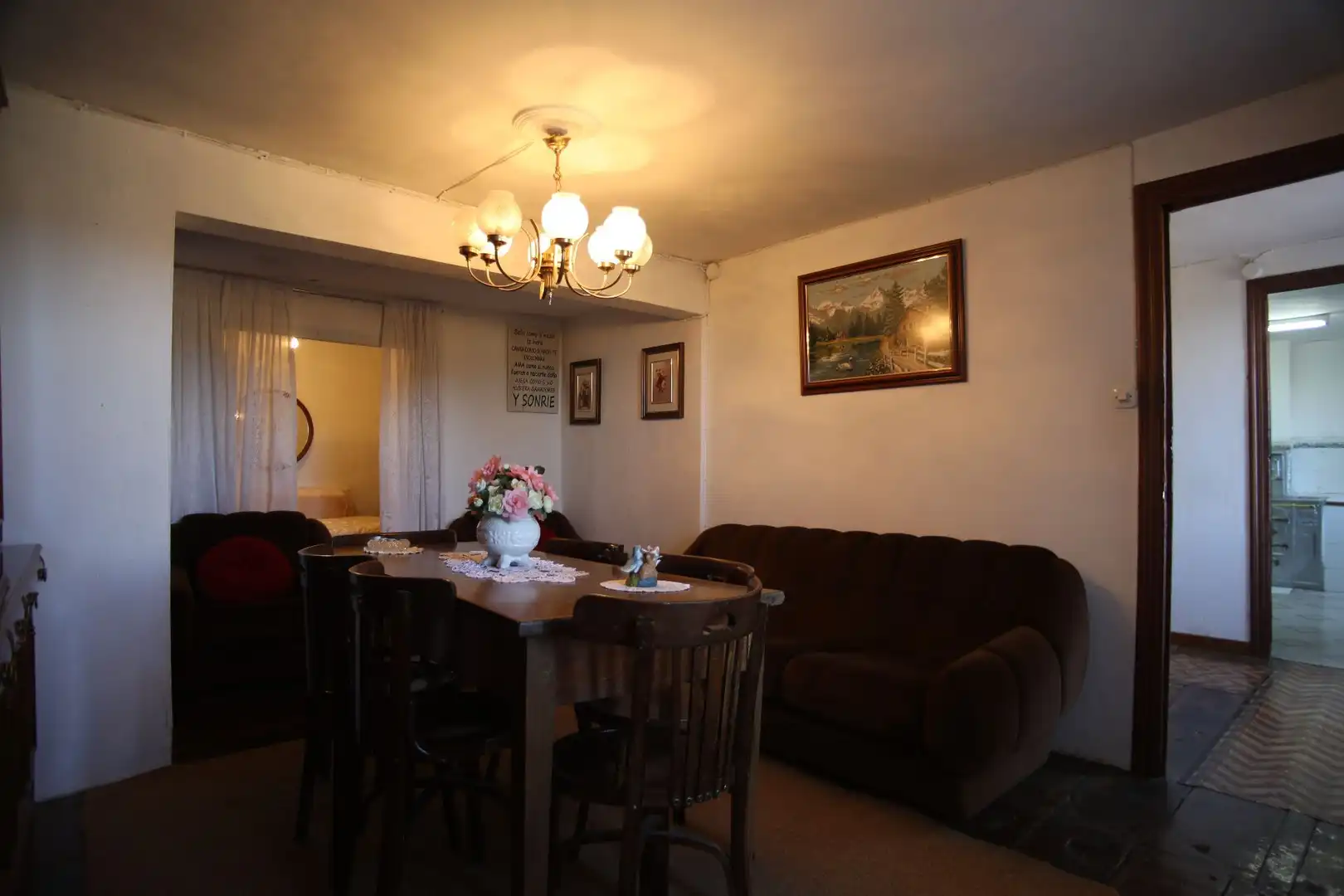 Esszimmer von Country house zum Verkauf in Valdeprado del Río mit Privatgarten