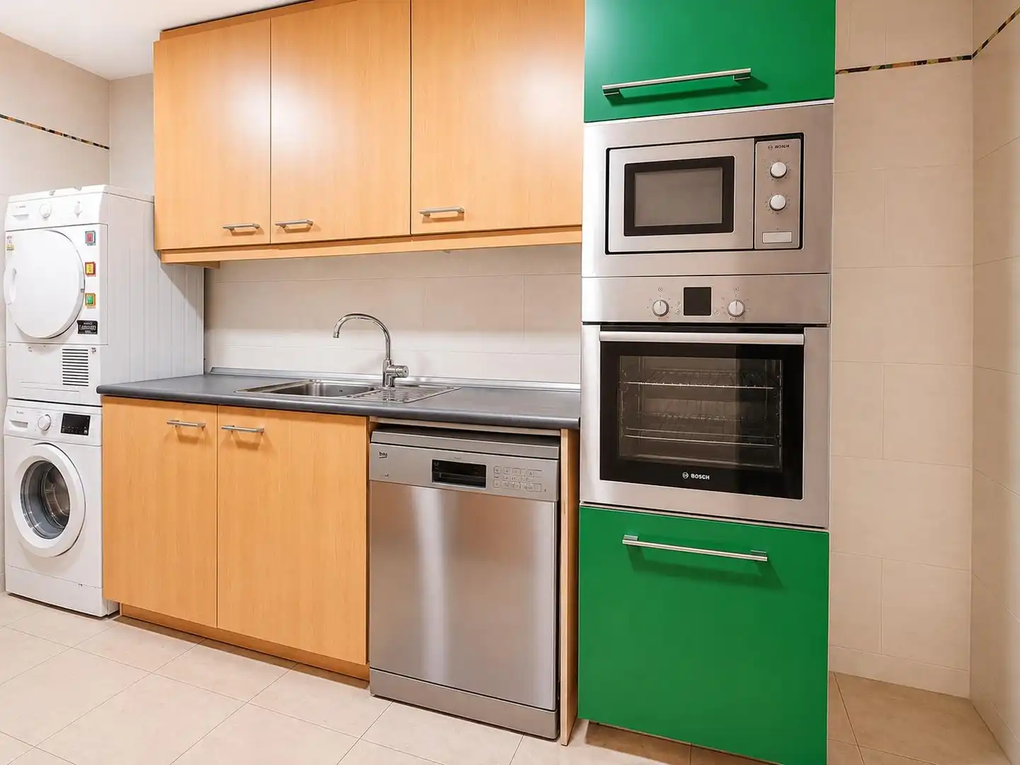 Kitchen of Flat for sale in Sentmenat  with Air Conditioner, Heating and Parquet flooring