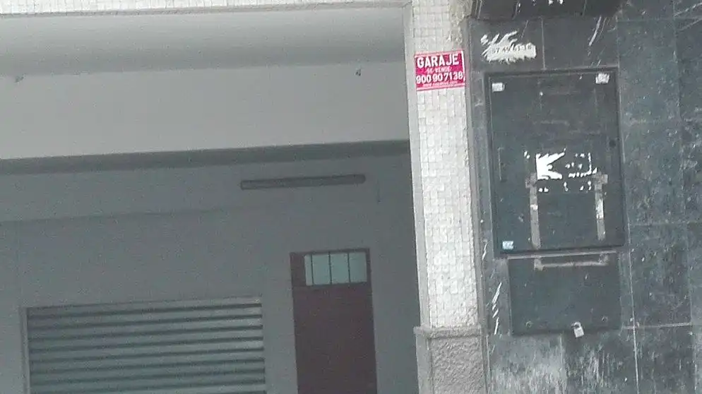 Vista exterior de Garaje en venta en Zaragoza