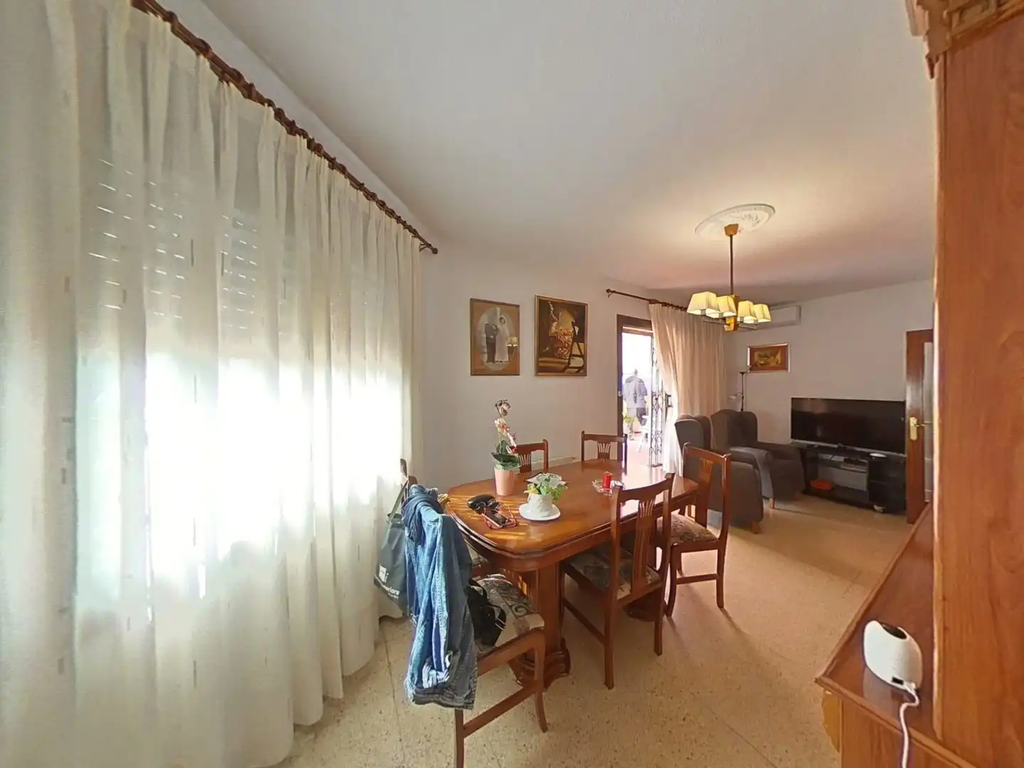 Sala de estar de Ático en venta en Vilanova i la Geltrú con Aire acondicionado, Calefacción y Terraza