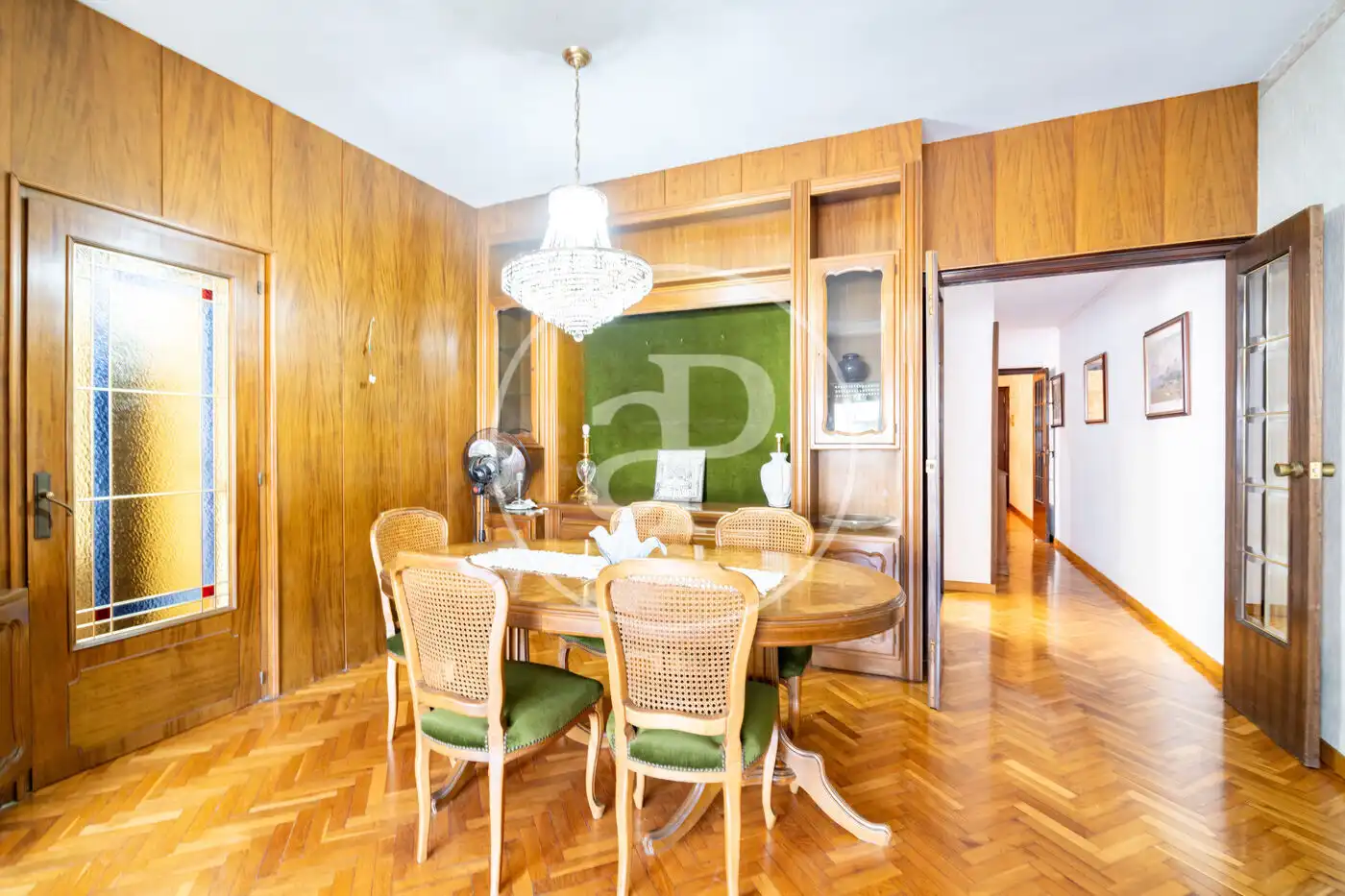 Comedor de Piso de alquiler en Barcelona con Calefacción, Terraza y Amueblado