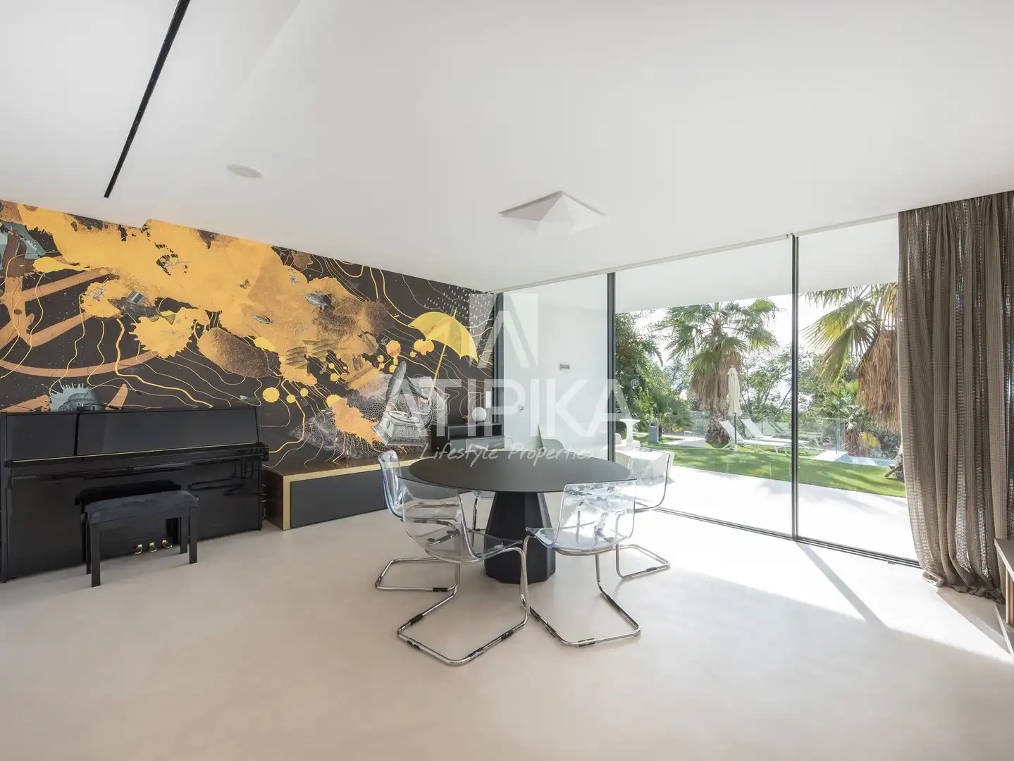 Sala d'estar de Casa o xalet en venda en Castelldefels amb Aire condicionat, Calefacció i Terrassa