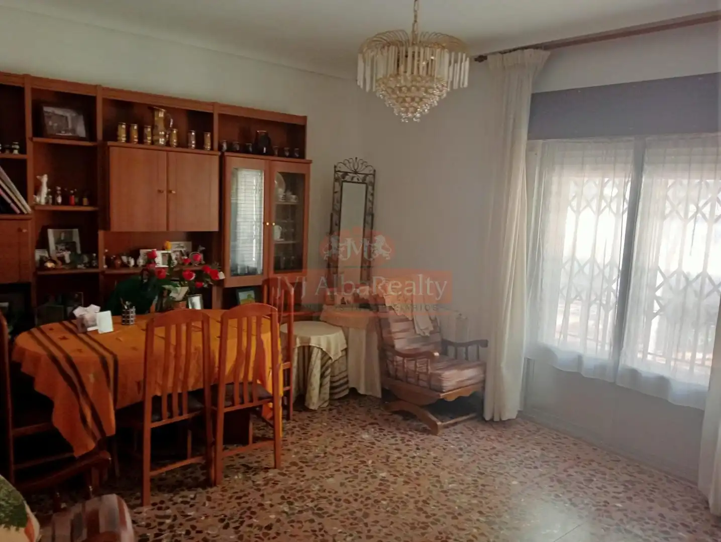 Sala d'estar de Casa o xalet en venda en Pozohondo amb Aire condicionat i Jardí privat