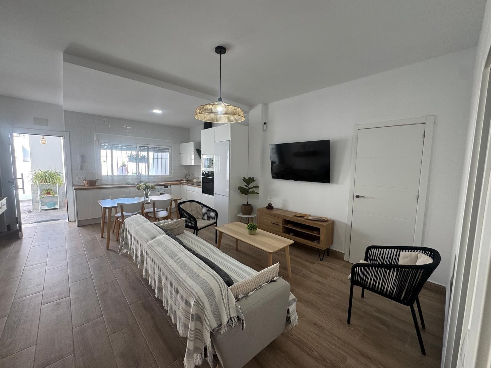 Sala d'estar de Casa o xalet en venda en Sanlúcar de Barrameda