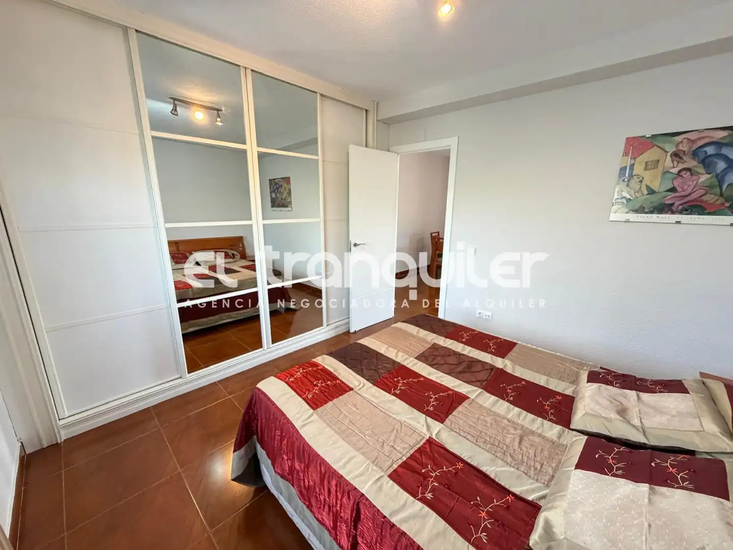 Schlafzimmer von Wohnung zur Miete in Collado Villalba mit Klimaanlage, Terrasse und Schwimmbad