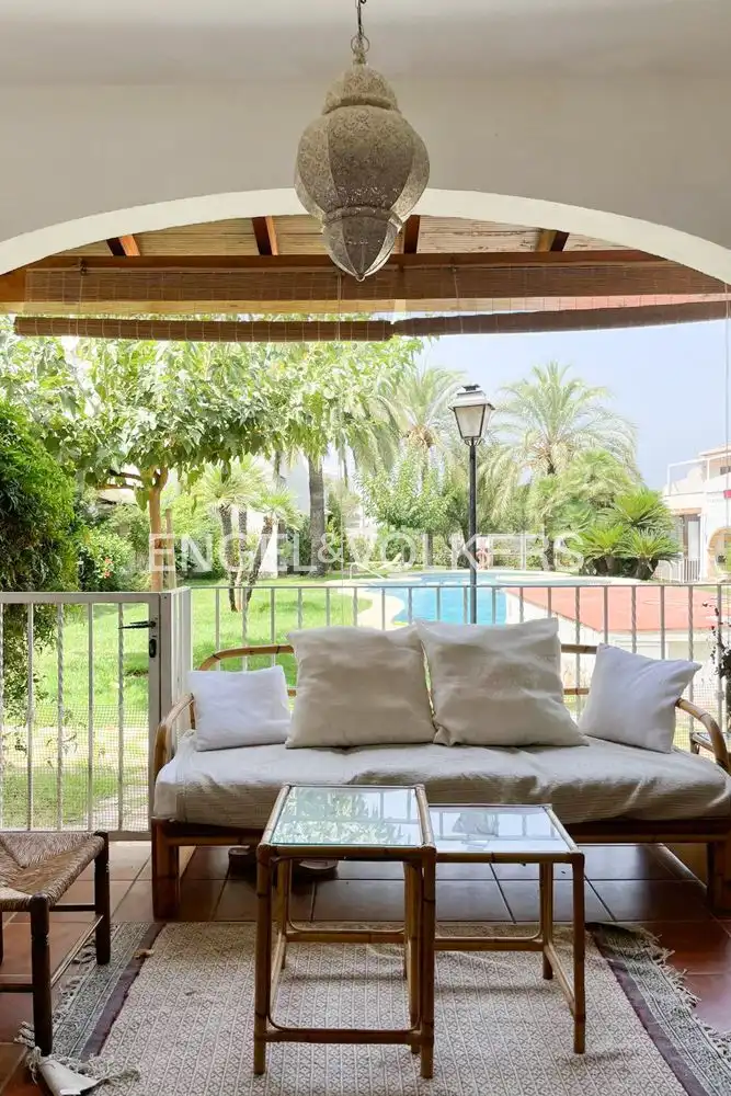 Vista exterior de Casa o chalet en venta en Dénia con Aire acondicionado, Calefacción y Jardín privado