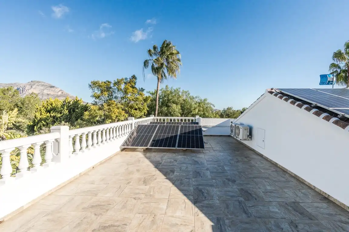 Terraza de Casa o chalet en venta en Jávea / Xàbia con Aire acondicionado, Jardín privado y Terraza