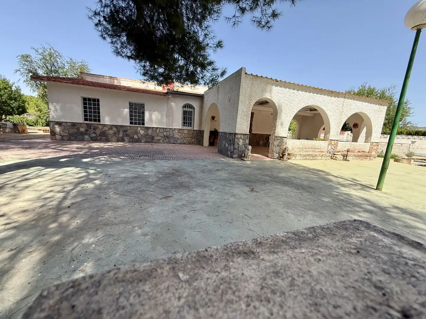 Vista exterior de Casa o chalet en venta en Villena con Calefacción, Jardín privado y Trastero