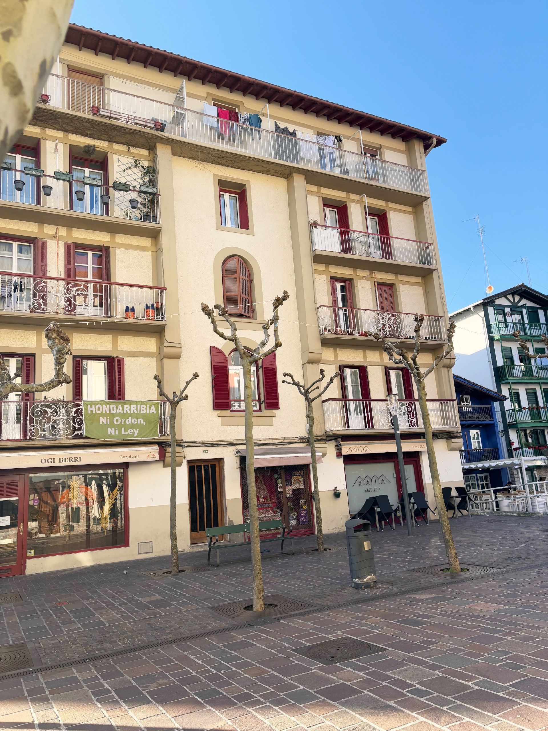 Vista exterior de Piso en venta en Hondarribia con Calefacción y Amueblado