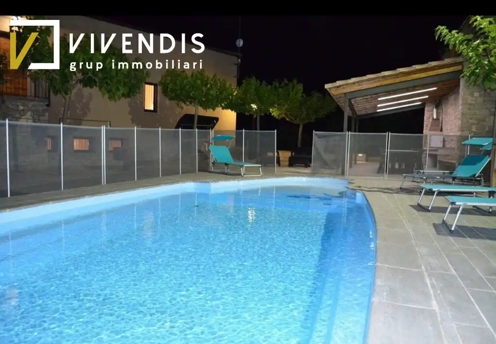 Swimming pool of Houses for sale in Les Oluges  with Heating, Private garden and Storage room