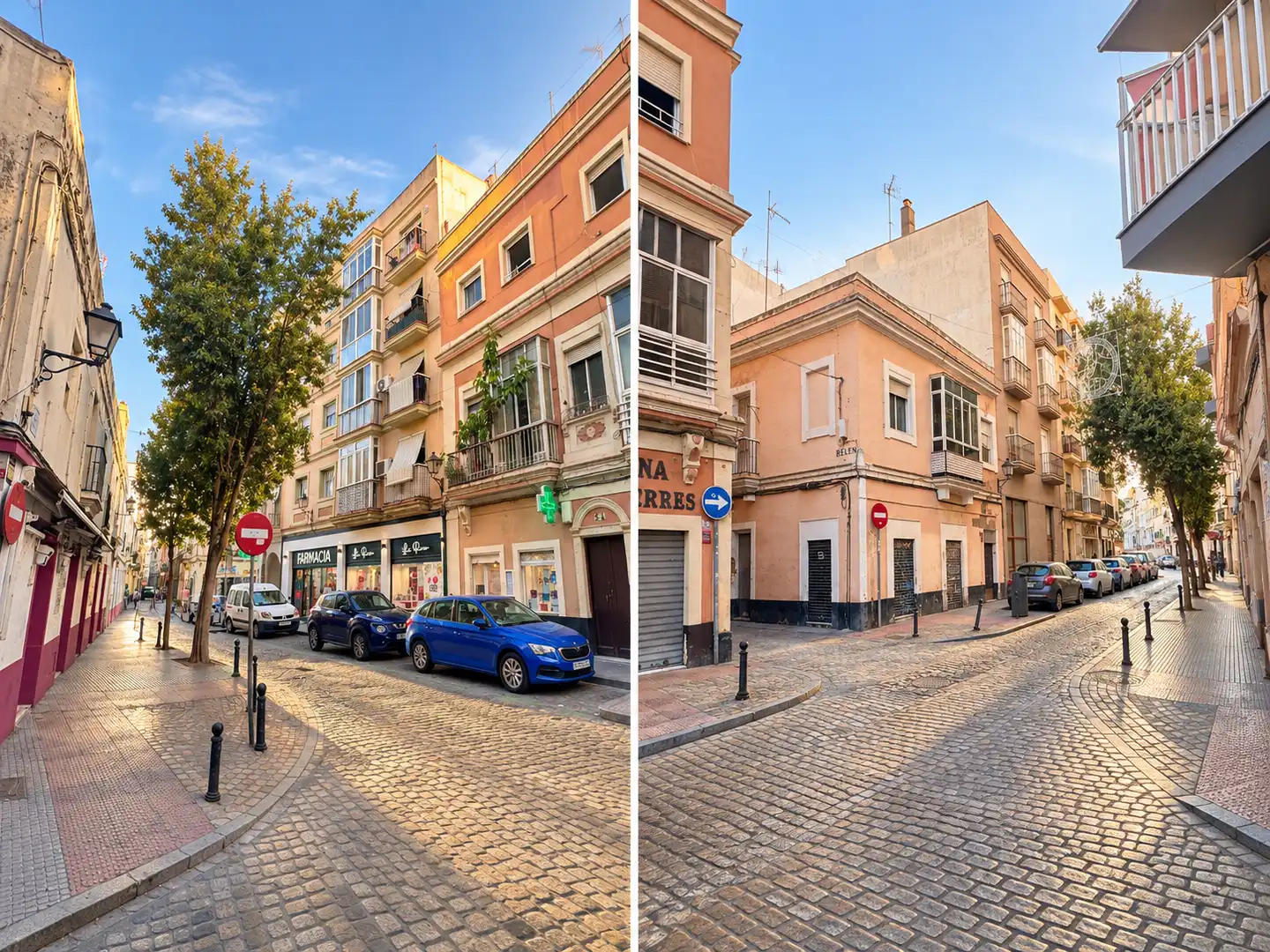 Vista exterior de Pis en venda en Cádiz amb Moblat