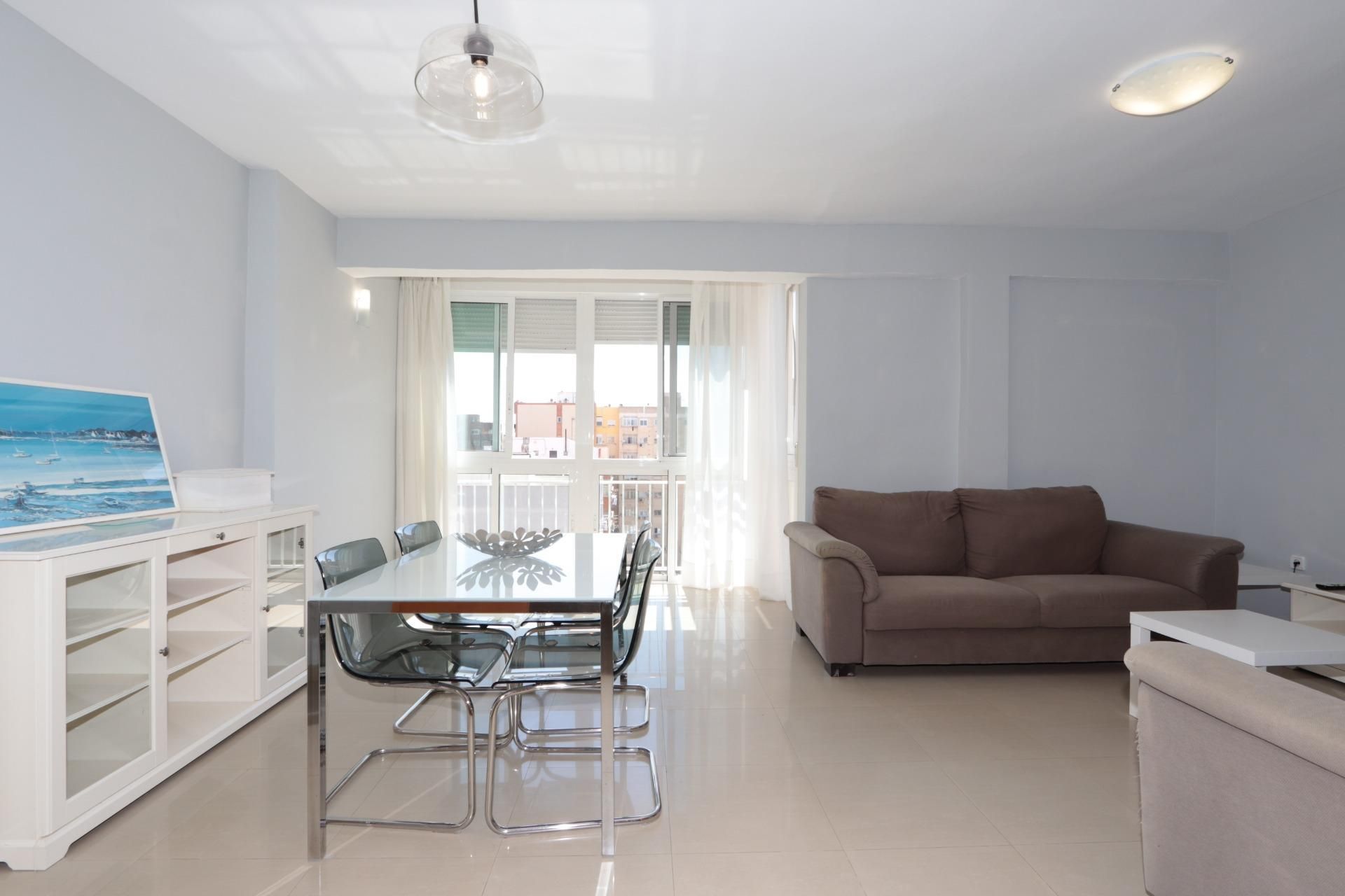 Sala de estar de Piso en venta en Cartagena con Aire acondicionado y Amueblado