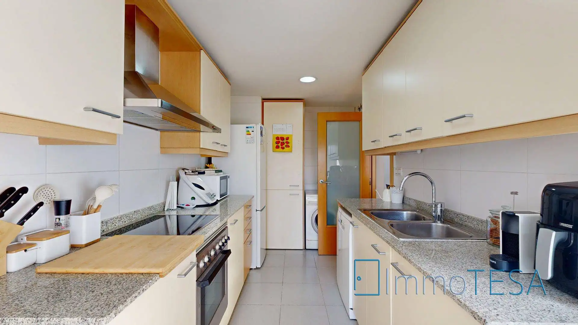Kitchen of Flat for sale in Barberà del Vallès  with Air Conditioner, Heating and Parquet flooring