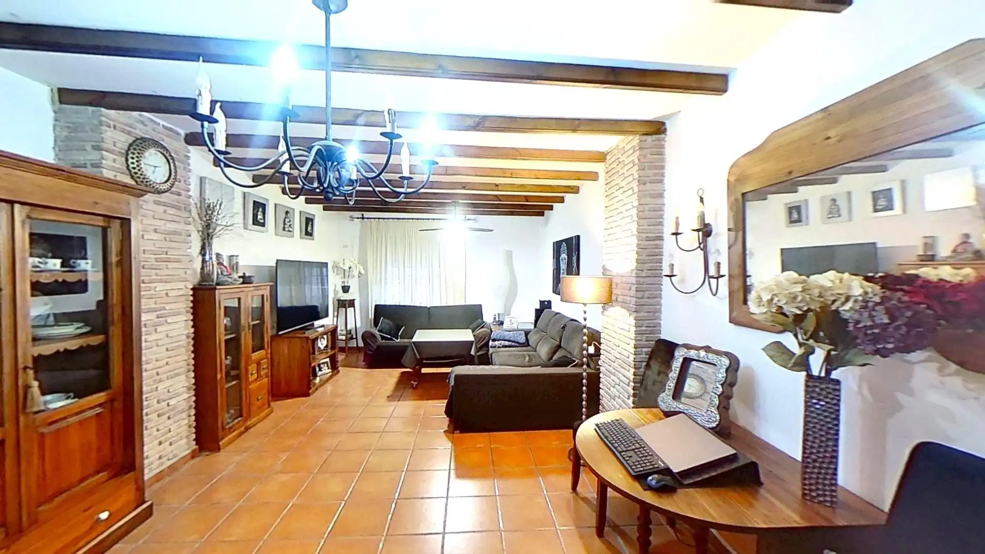 Sala d'estar de Casa o xalet en venda en Novelda amb Aire condicionat, Calefacció i Terrassa