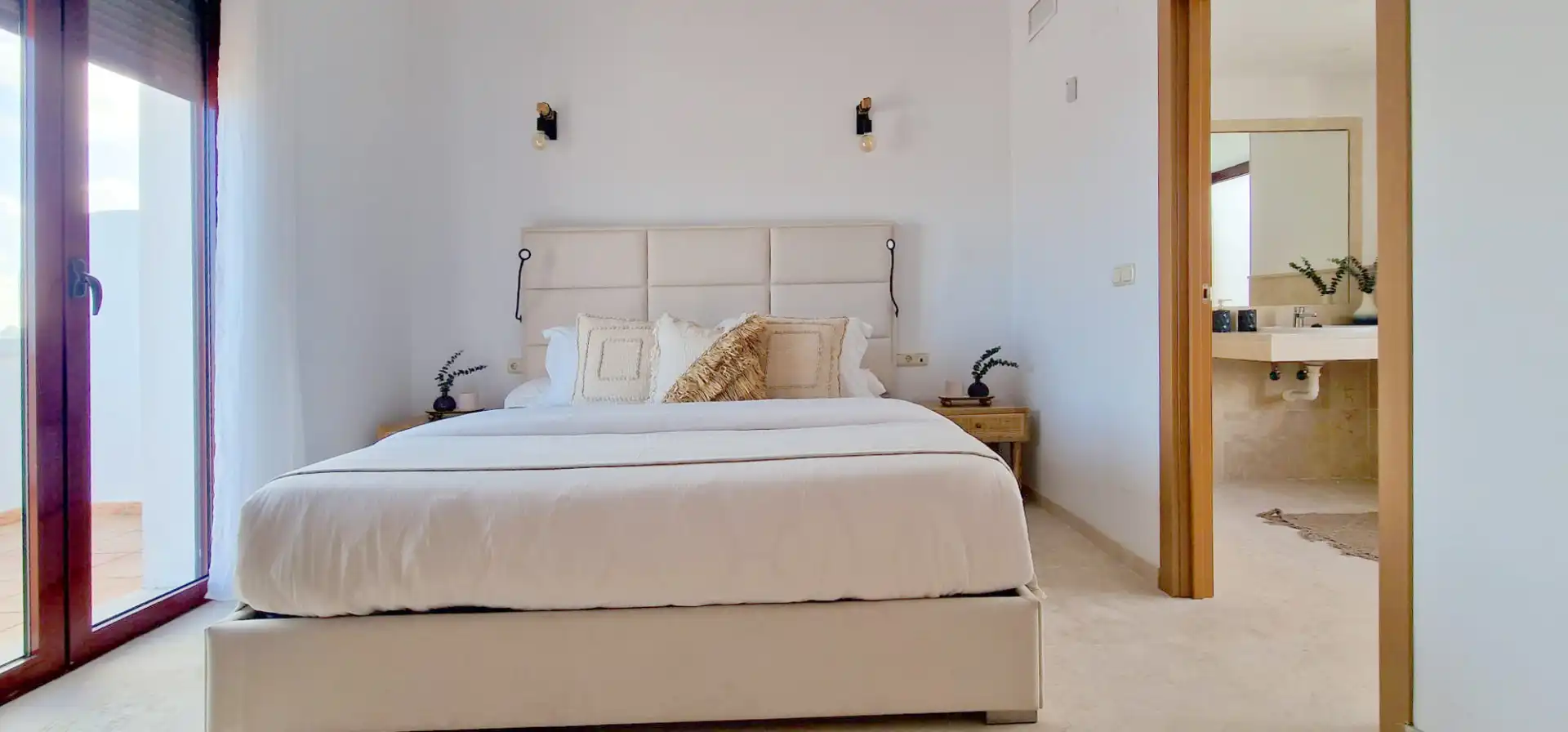 Habitación de Casa adosada en venta en Casares con Jardín privado, Terraza y Trastero