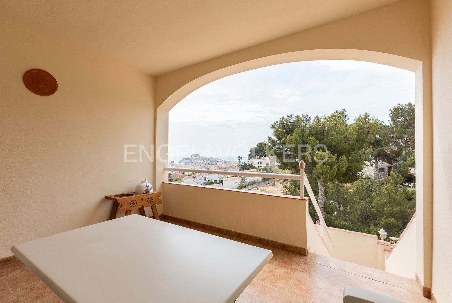 Balcony of House or chalet for sale in Peñíscola / Peníscola  with Air Conditioner, Heating and Private garden