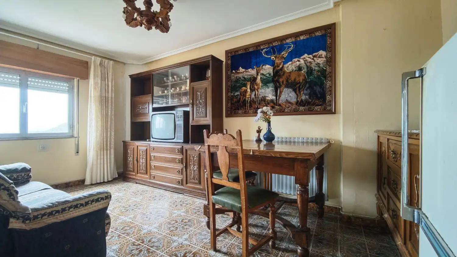 Living room of Flat for sale in Aller  with Heating, Private garden and Terrace
