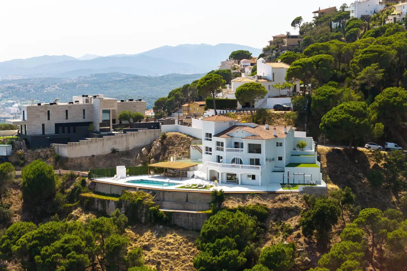 Vista exterior de Casa o chalet en venta en Lloret de Mar con Calefacción, Jardín privado y Terraza
