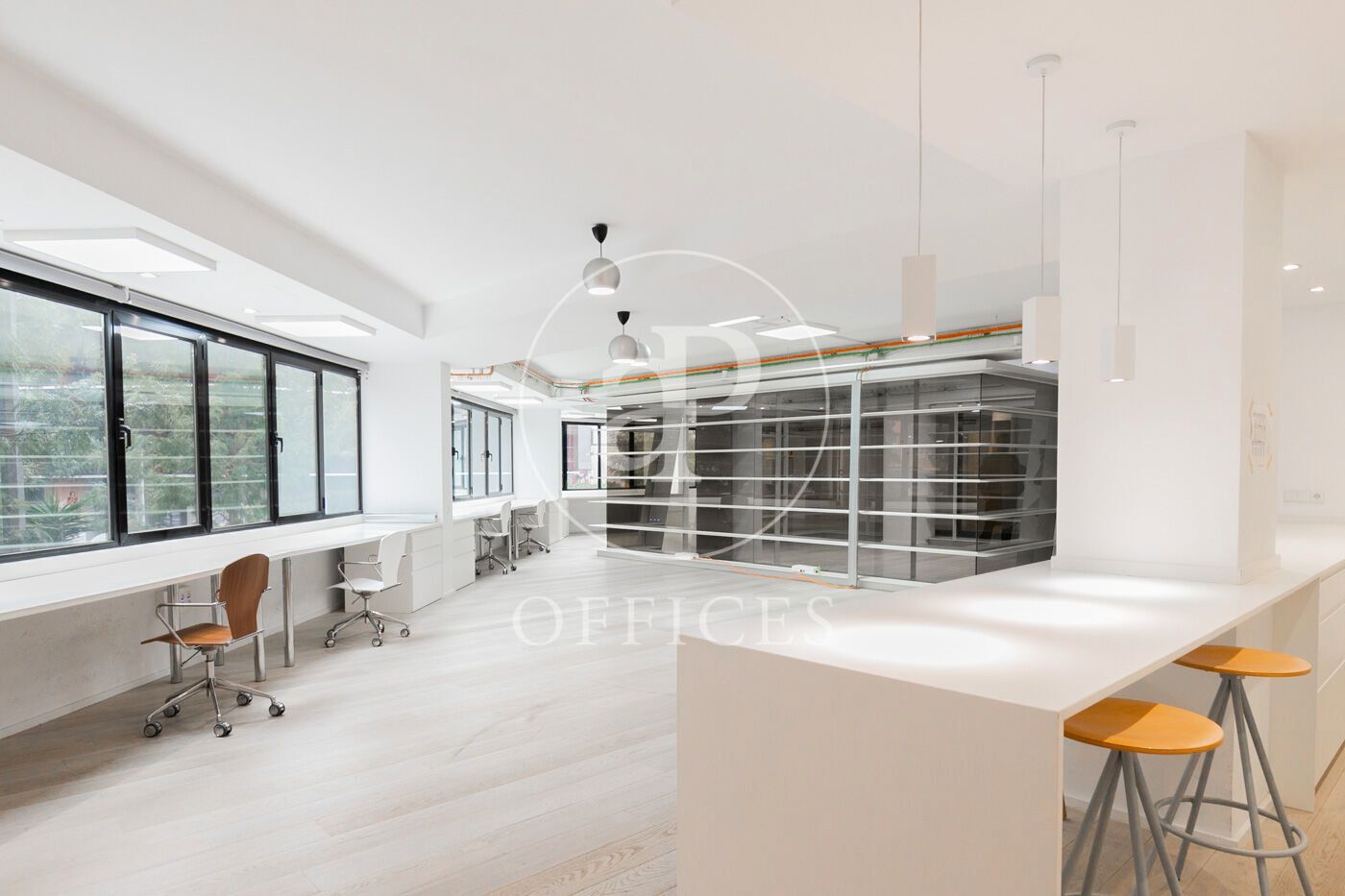 Oficina de lloguer en  Barcelona Capital amb Aire condicionat i Calefacció