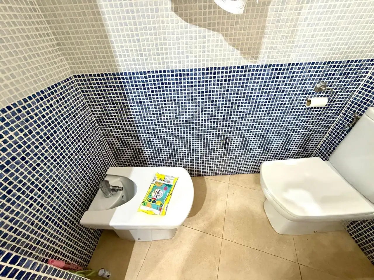 Badezimmer von Wohnung zum Verkauf in Canet d'En Berenguer mit Klimaanlage, Heizung und Ofen