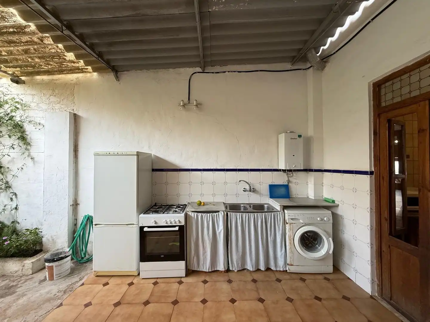 Cuina de Casa o xalet en venda en Alginet amb Aire condicionat, Terrassa i Moblat