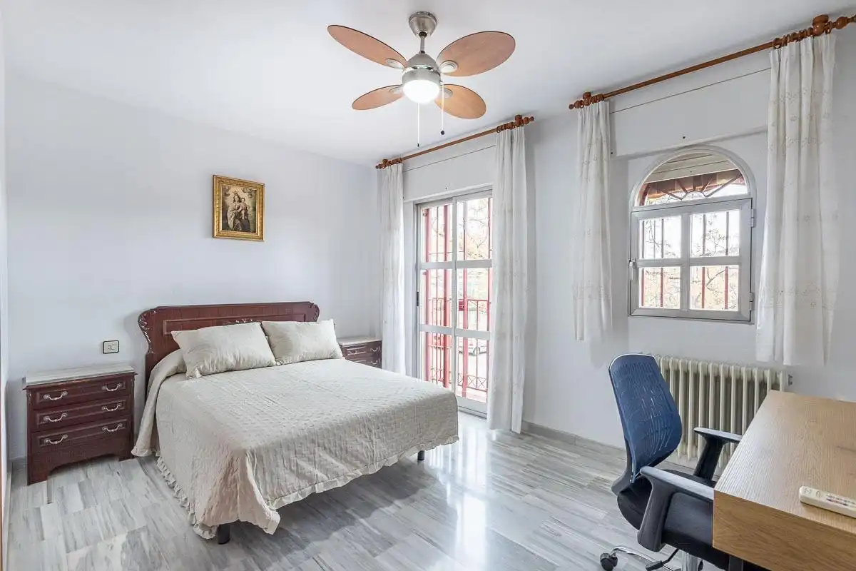 Bedroom of Detached homes for rent in Granada  with Air Conditioner, Heating and Private garden