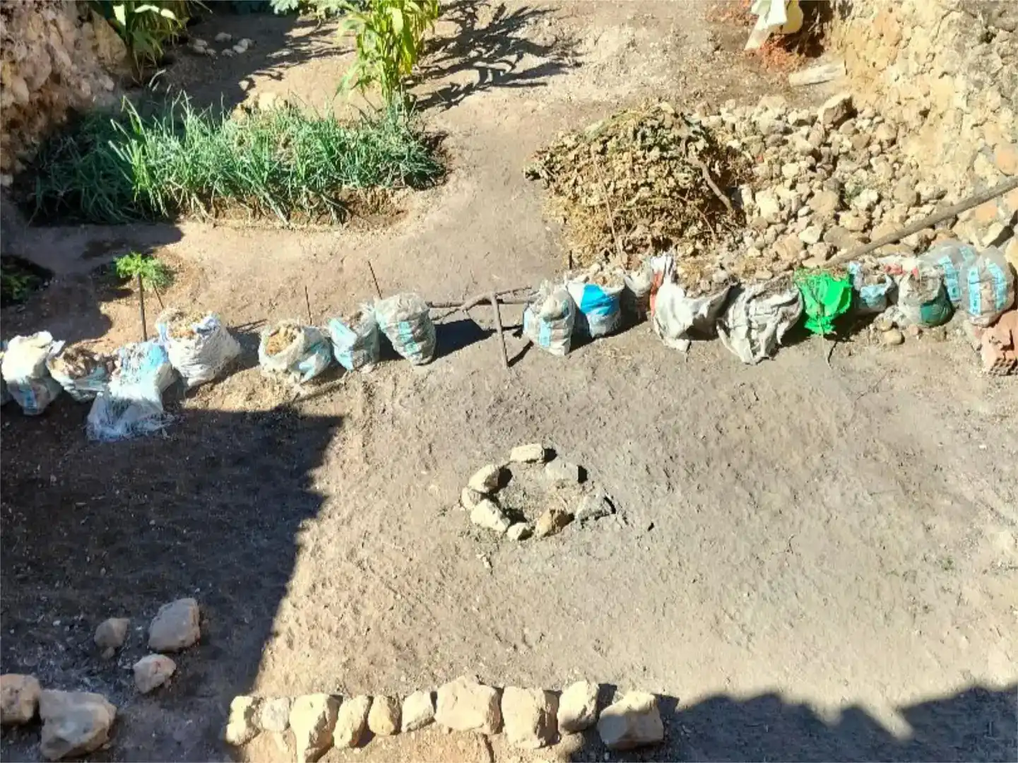 Jardí de Casa adosada en venda en Albendea