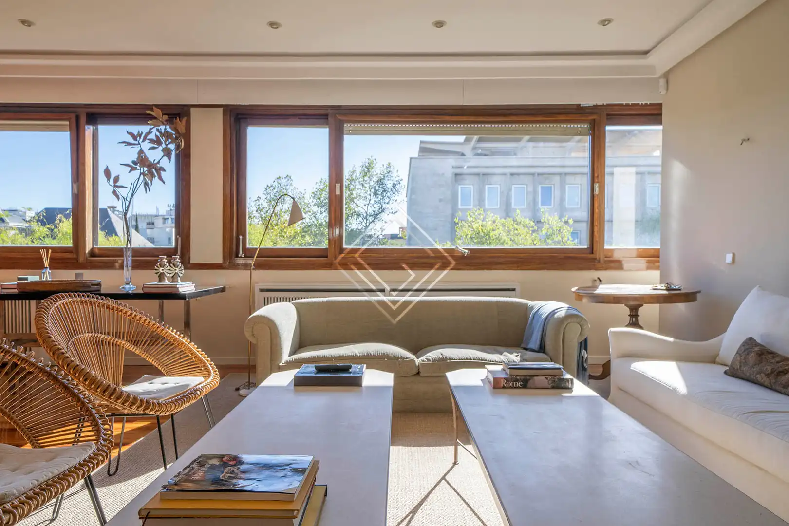 Sala de estar de Piso en venta en Chamartín