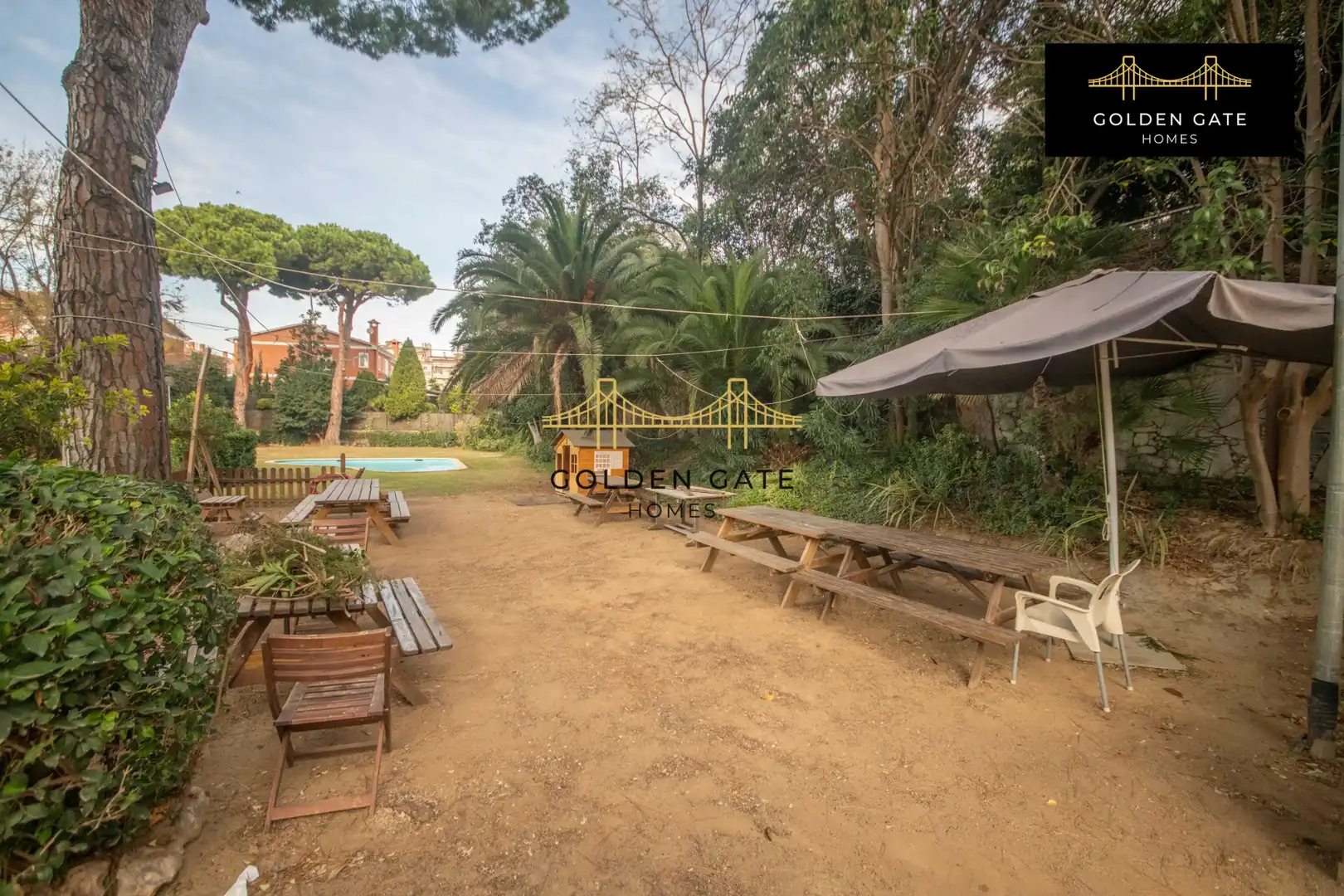 Garden of Flat for sale in El Masnou  with Air Conditioner, Heating and Parquet flooring