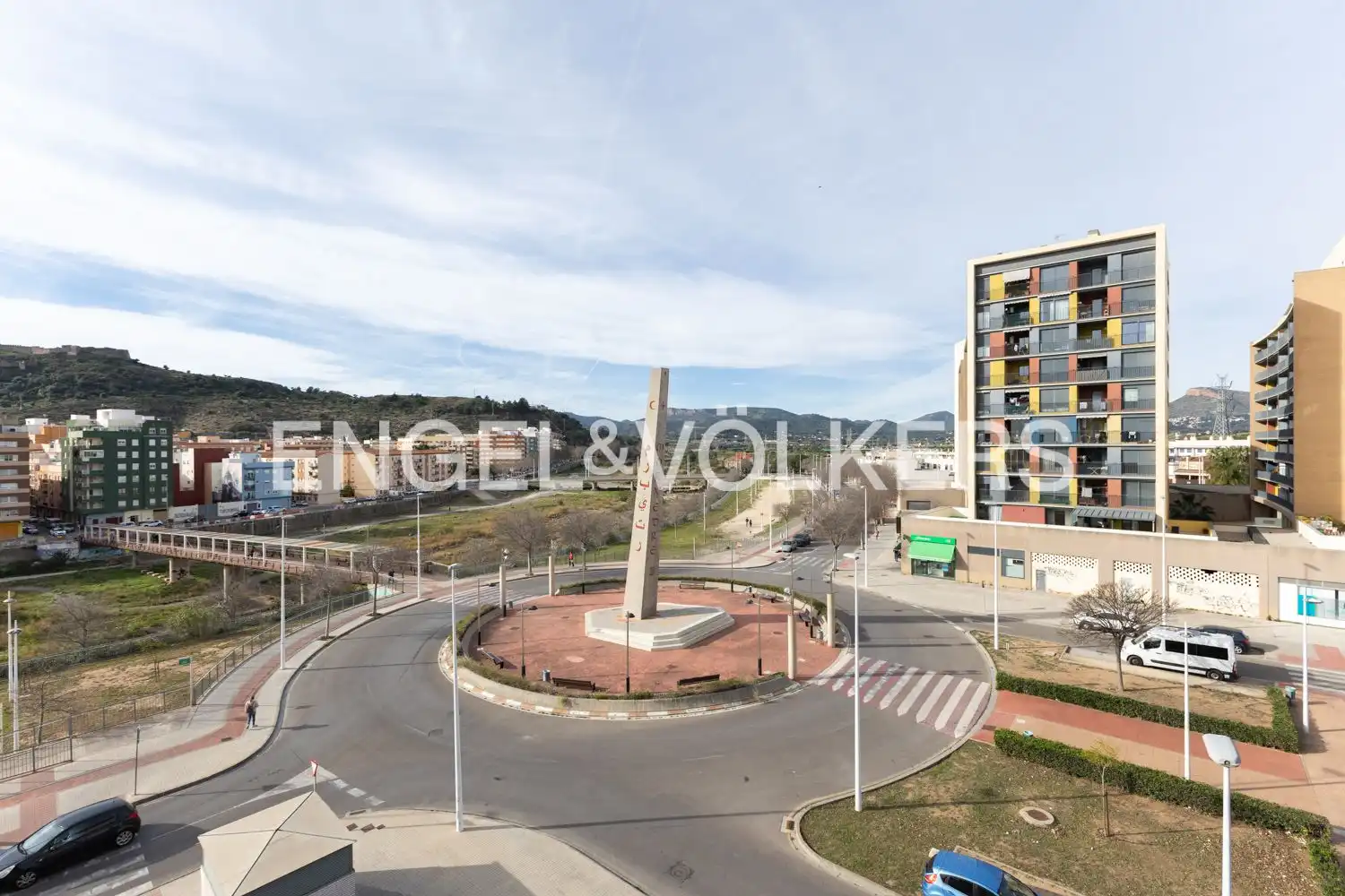 Vista exterior de Pis de lloguer en Sagunto / Sagunt amb Aire condicionat, Calefacció i Parquet