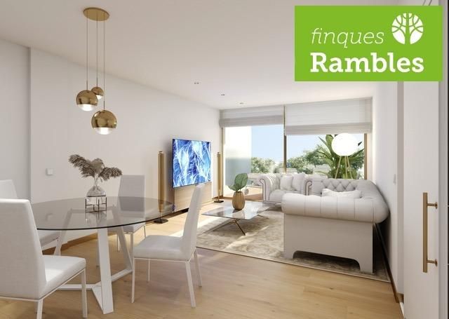 Sala de estar de Piso en venta en Igualada con Terraza