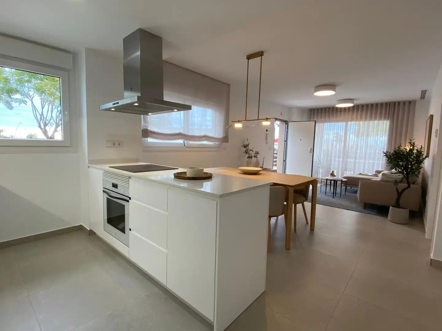 Cocina de Apartamento en venta en Pilar de la Horadada con Balcón, Jacuzzi y Piscina comunitaria