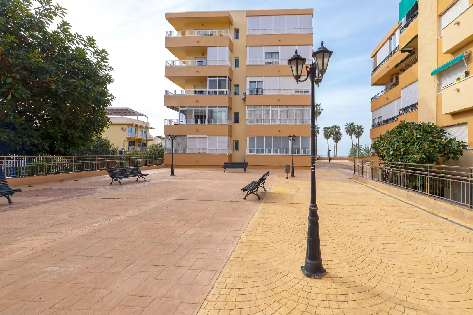 Außenansicht von Wohnung zum Verkauf in Málaga mit Klimaanlage, Heizung und Terrasse