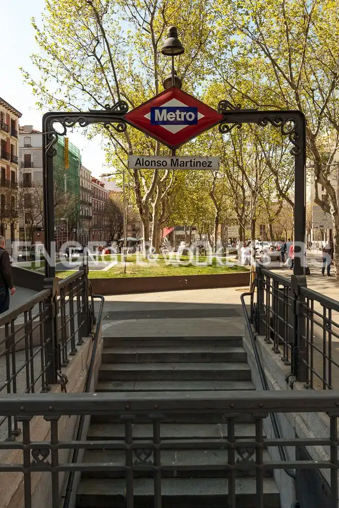 Vista exterior de Estudio de alquiler en Madrid con Aire acondicionado y Calefacción