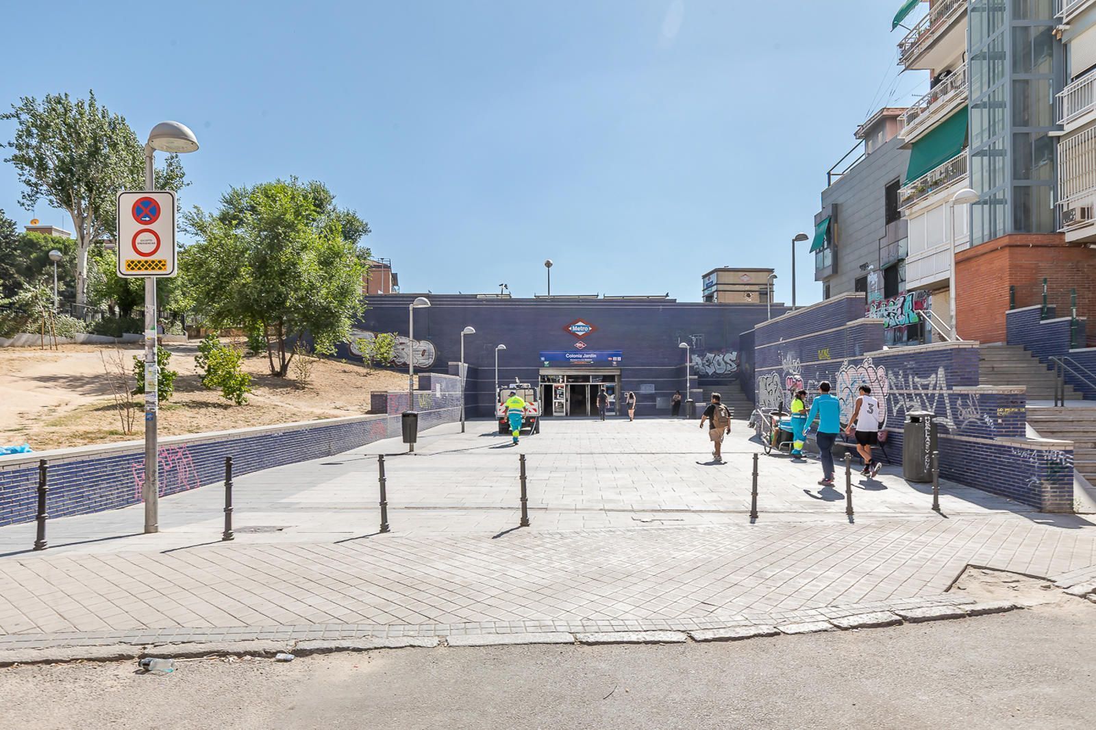 Exterior view of Flat for sale in  Madrid Capital  with Heating and Terrace