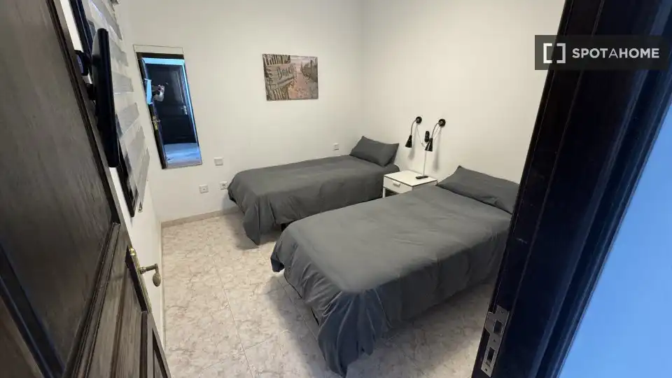 Bedroom of Flat for share in Teguise  with Air Conditioner, Heating and Furnished