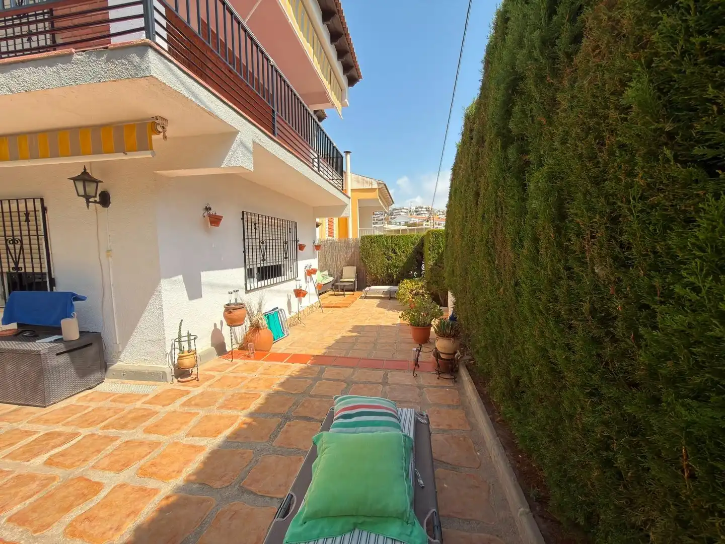 Exterior view of Detached homes for sale in Águilas  with Air Conditioner, Private garden and Balcony