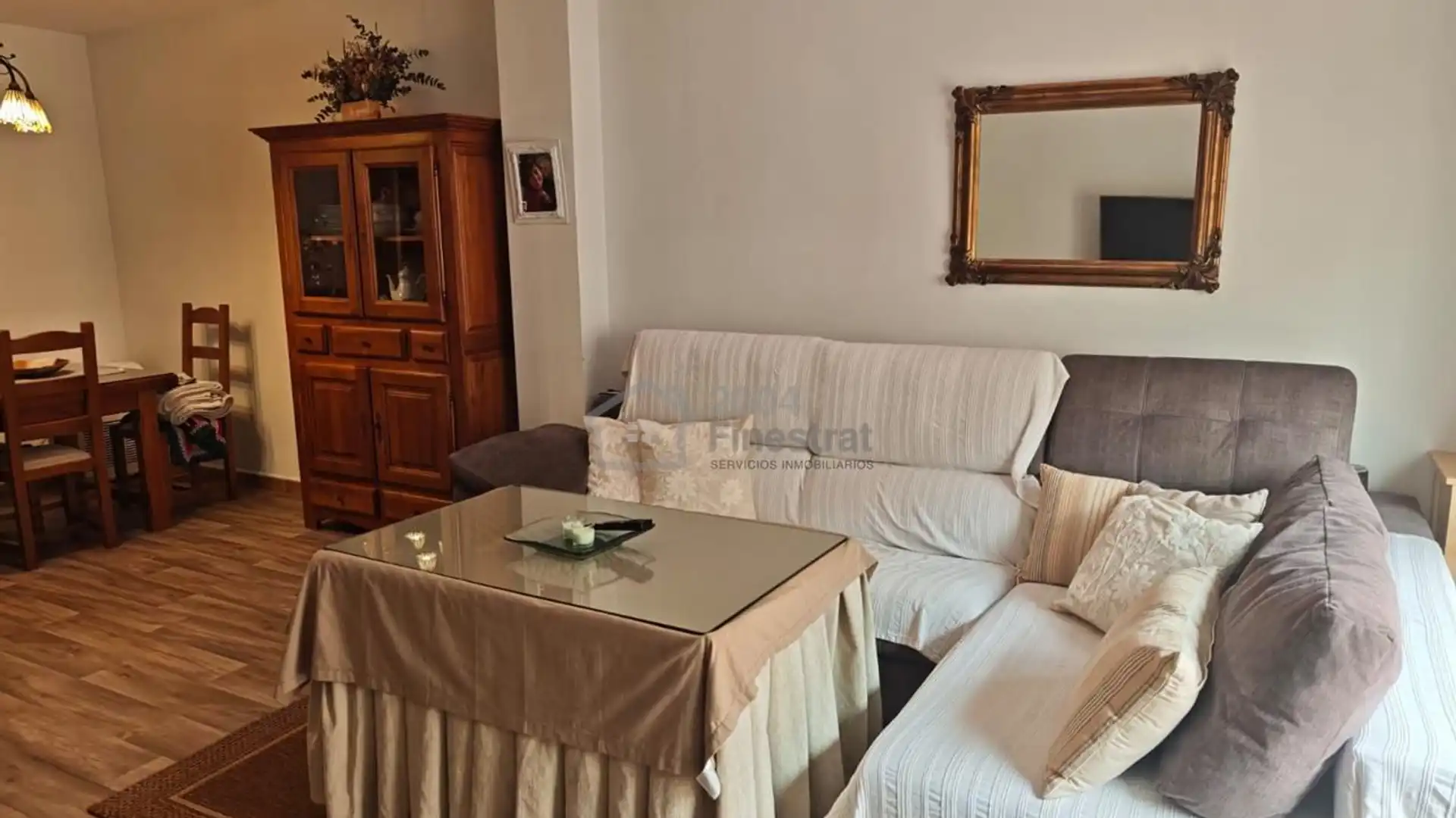 Sala de estar de Casa o chalet en venta en La Nucia con Aire acondicionado, Jardín privado y Terraza