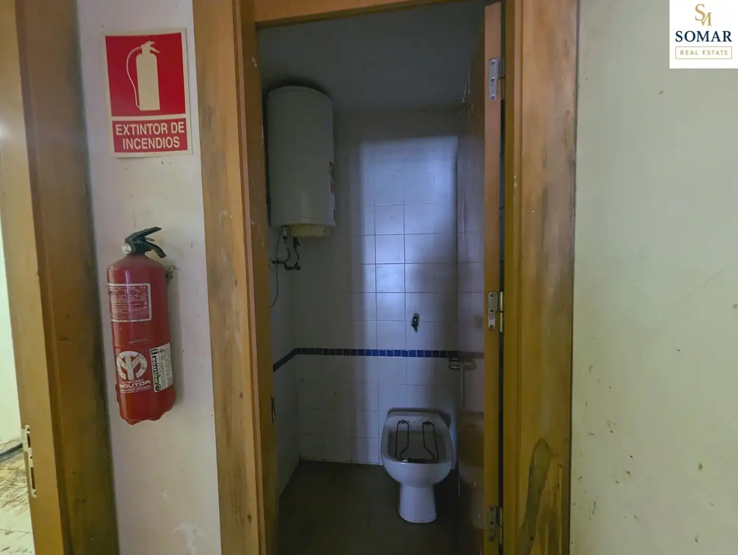 Baño de Local en venta en Carlet