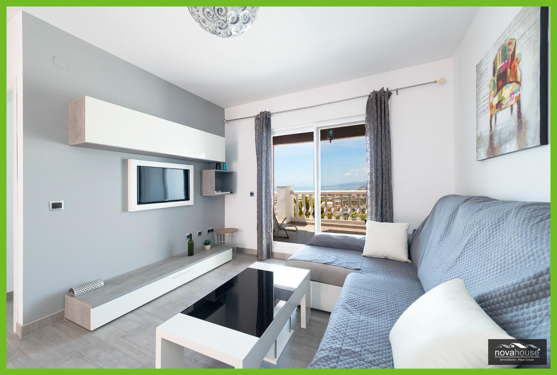 Living room of Flat for sale in Torrox  with Air Conditioner, Heating and Terrace