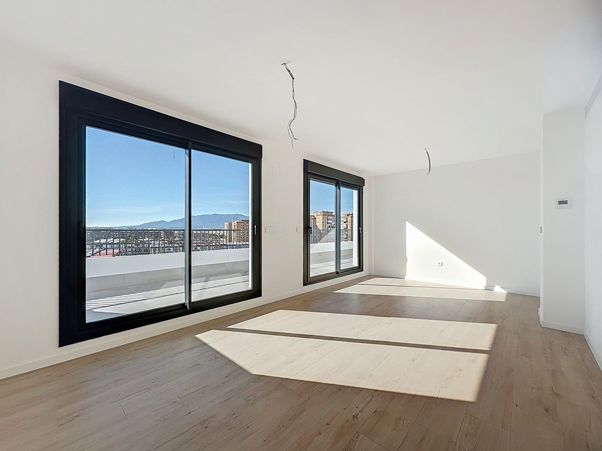 Sala d'estar de Àtic de lloguer en Málaga Capital