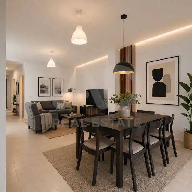 Sala de estar de Piso en venta en Alhaurín El Grande con Aire acondicionado