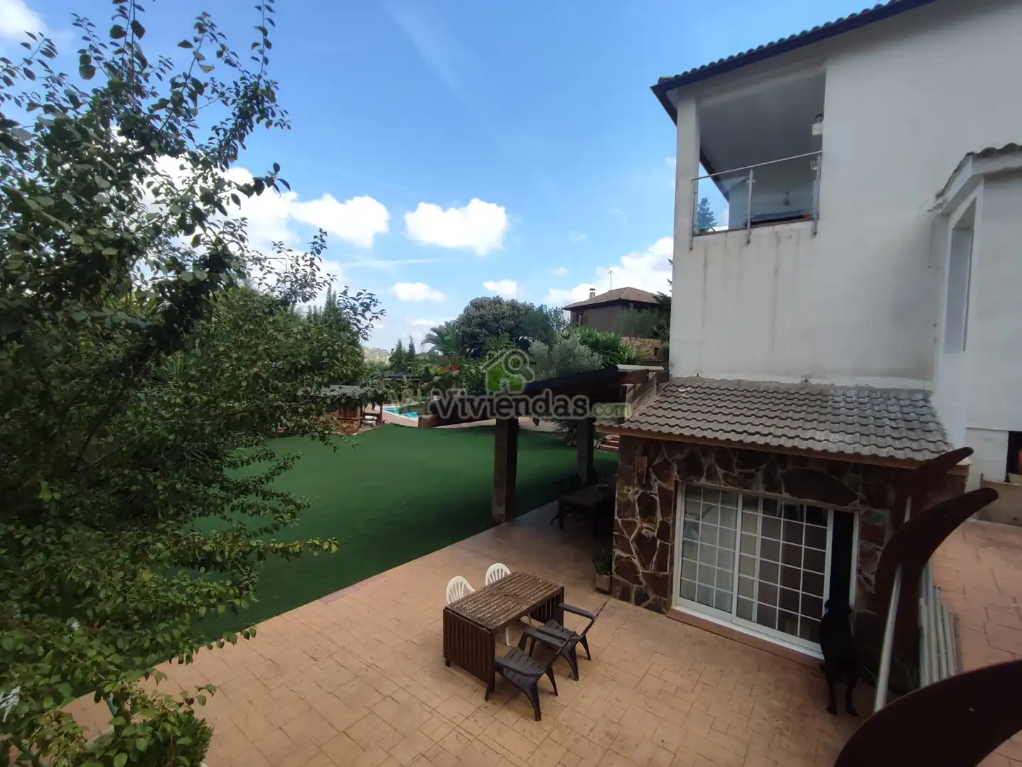 Garden of Houses for sale in Vallirana, Barcelona